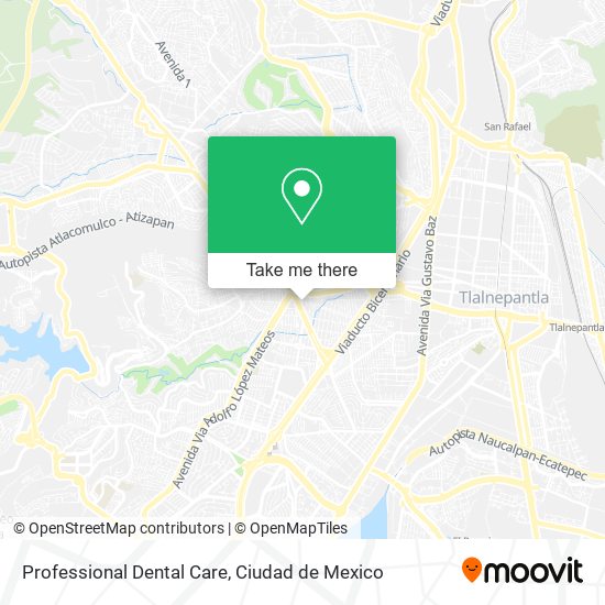 Professional Dental Care map