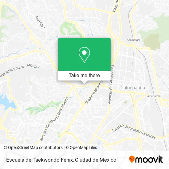 Escuela de Taekwondo Fénix map