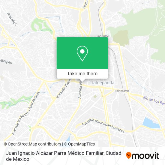 Juan Ignacio Alcázar Parra Médico Familiar map