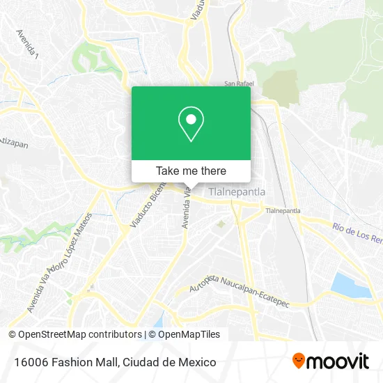 16006 Fashion Mall map