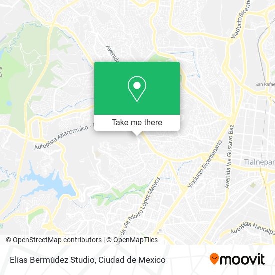 Elías Bermúdez Studio map