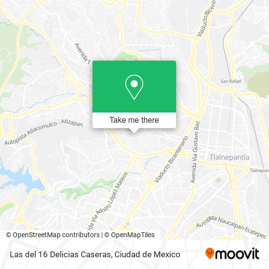Las del 16 Delicias Caseras map