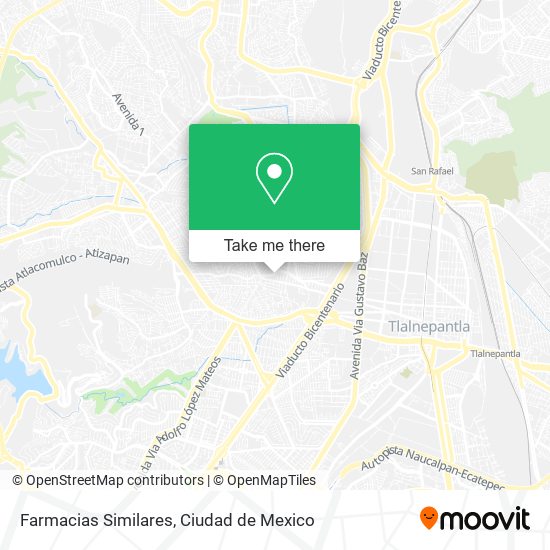 Farmacias Similares map