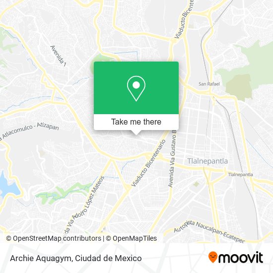 Archie Aquagym map