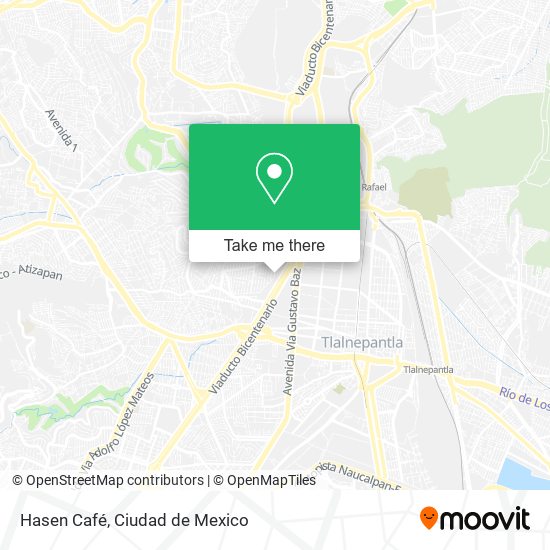 Hasen Café map
