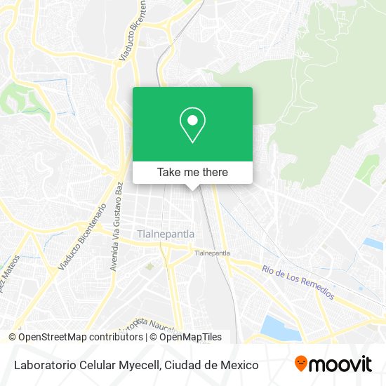 Laboratorio Celular Myecell map
