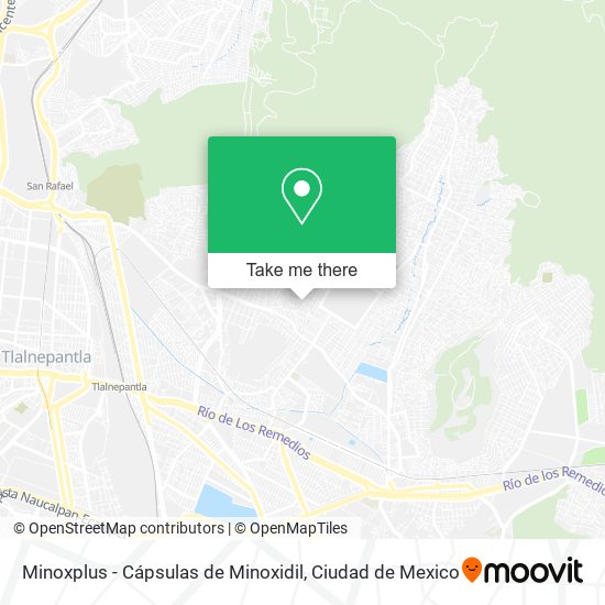 Minoxplus - Cápsulas de Minoxidil map