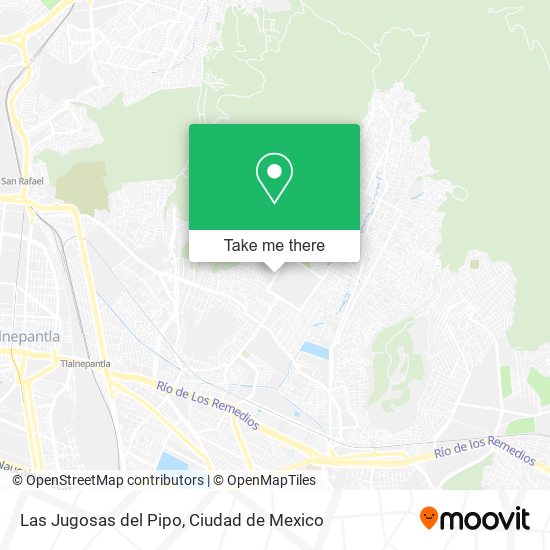 Las Jugosas del Pipo map