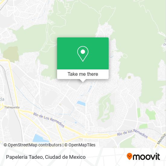 Papelería Tadeo map