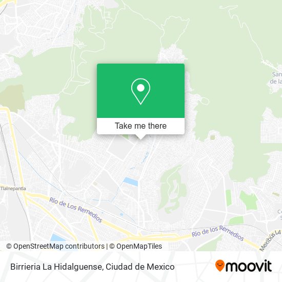 Birrieria La Hidalguense map