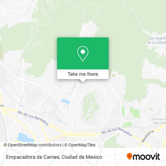 Mapa de Empacadora de Carnes
