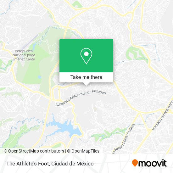 Mapa de The Athlete's Foot