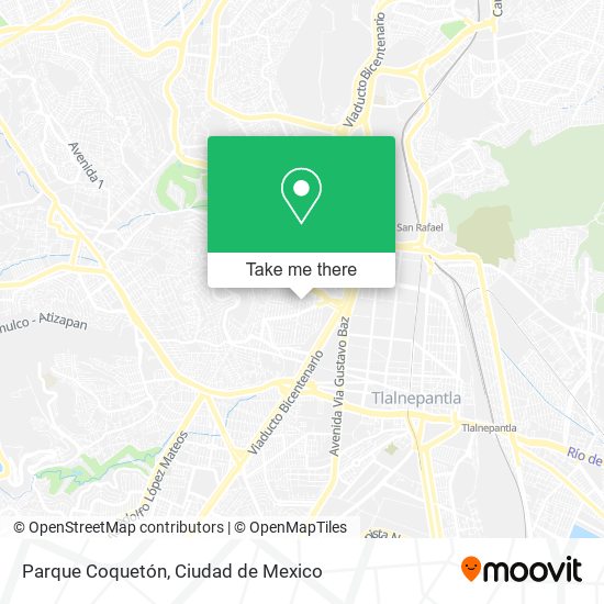 Mapa de Parque Coquetón