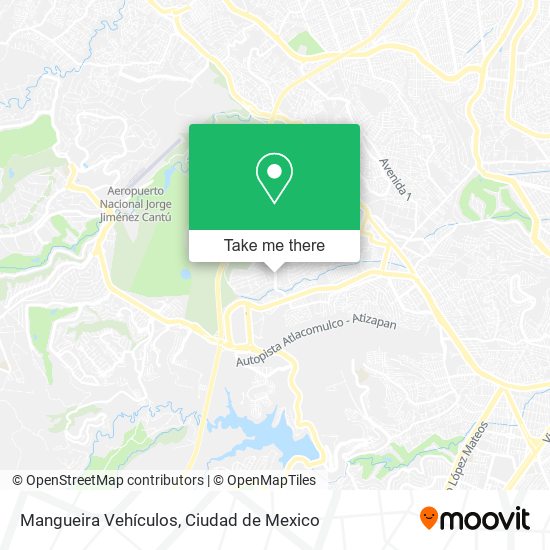 Mangueira Vehículos map