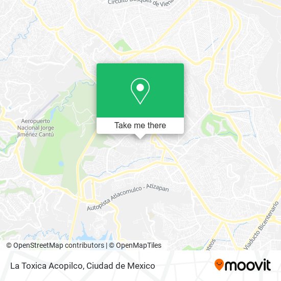La Toxica Acopilco map