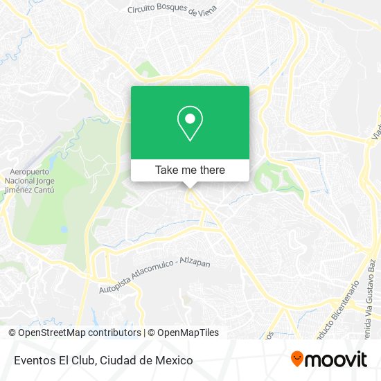 Eventos El Club map