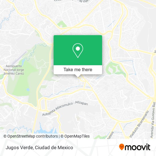 Jugos Verde map