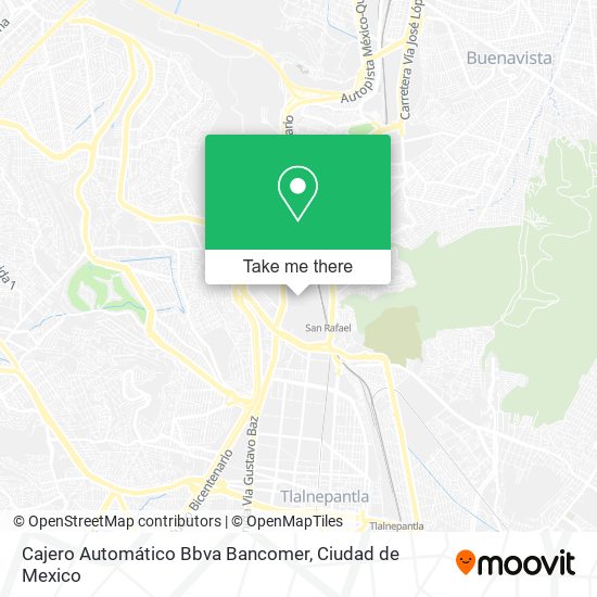 Cajero Automático Bbva Bancomer map