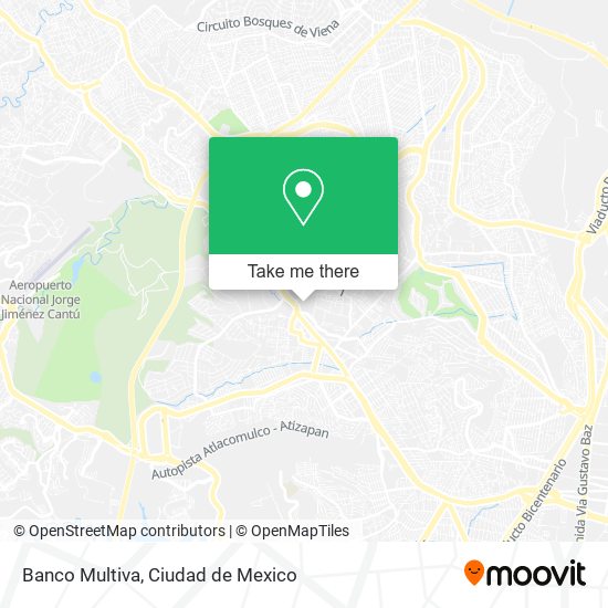 Banco Multiva map