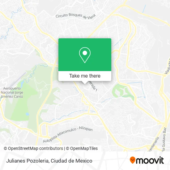 Julianes Pozoleria map