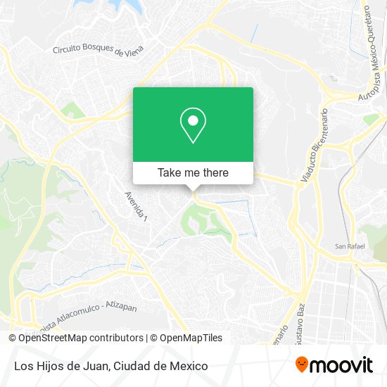Mapa de Los Hijos de Juan