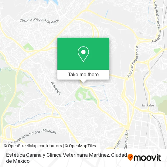Estética Canina y Clínica Veterinaria Martínez map
