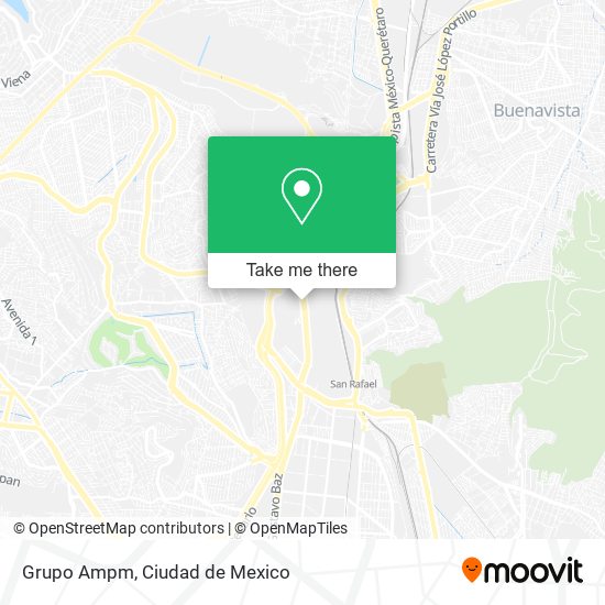 Grupo Ampm map