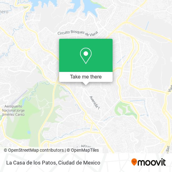 La Casa de los Patos map