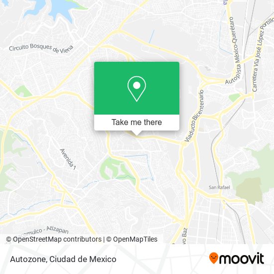 Autozone map