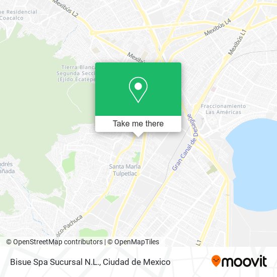 Bisue Spa Sucursal N.L. map