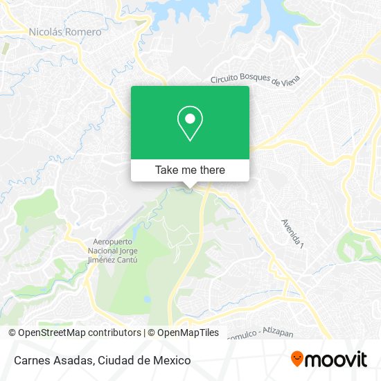 Mapa de Carnes Asadas