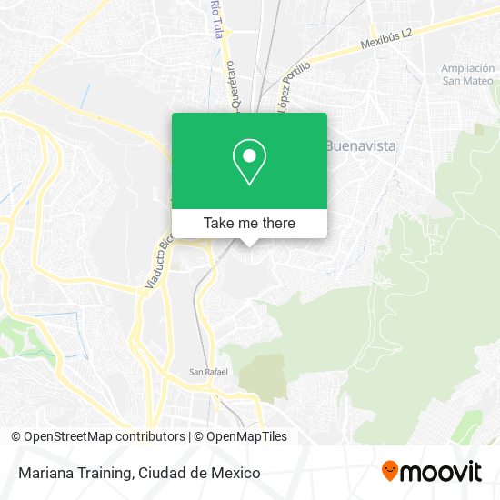 Mariana Training map