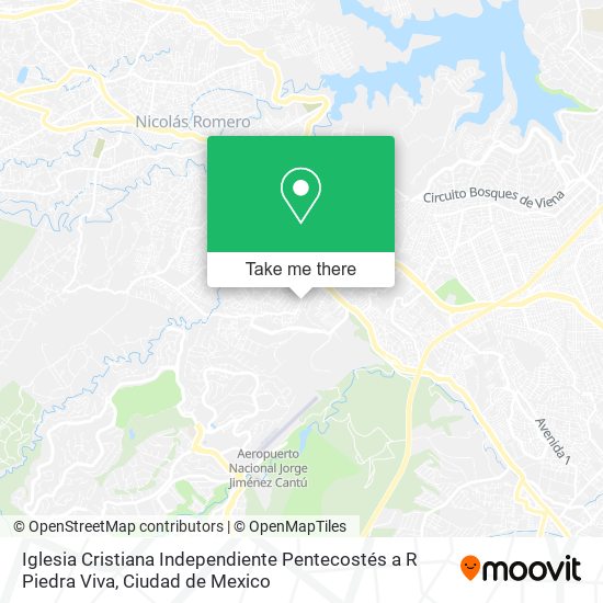 Iglesia Cristiana Independiente Pentecostés a R Piedra Viva map