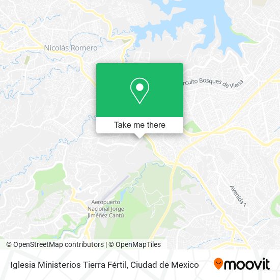 Iglesia Ministerios Tierra Fértil map