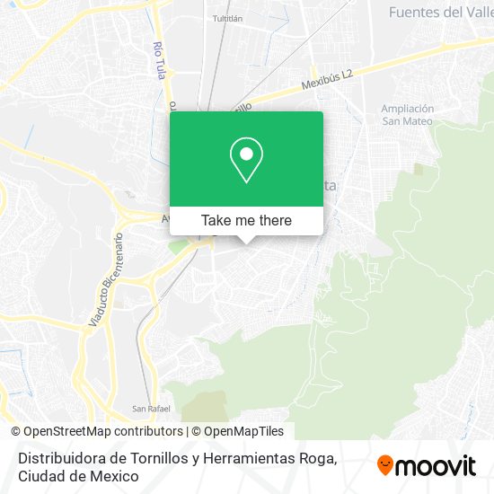 Distribuidora de Tornillos y Herramientas Roga map