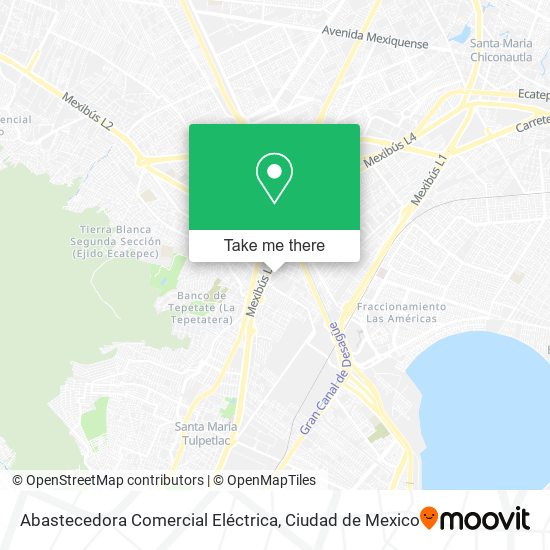 Abastecedora Comercial Eléctrica map