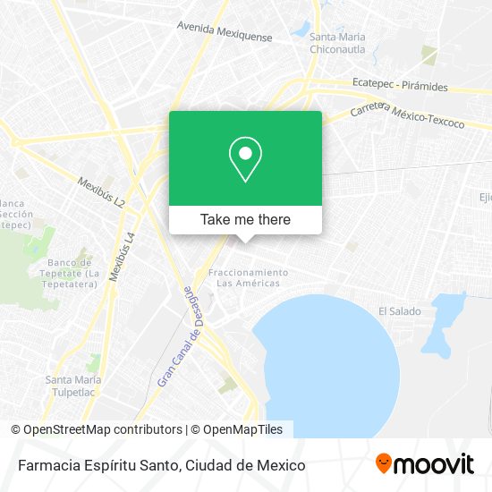 Farmacia Espíritu Santo map