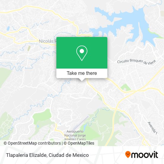 Mapa de Tlapaleria Elizalde