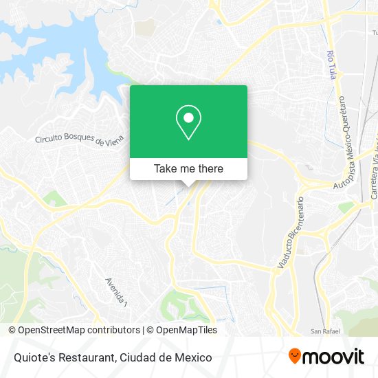 Mapa de Quiote's Restaurant