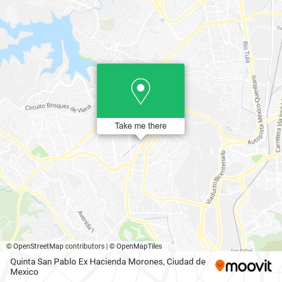 Mapa de Quinta San Pablo Ex Hacienda Morones