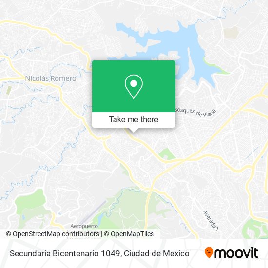 Secundaria Bicentenario 1049 map
