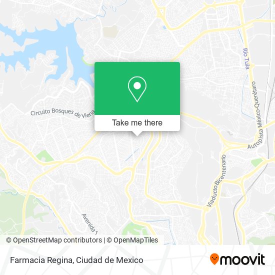 Mapa de Farmacia Regina