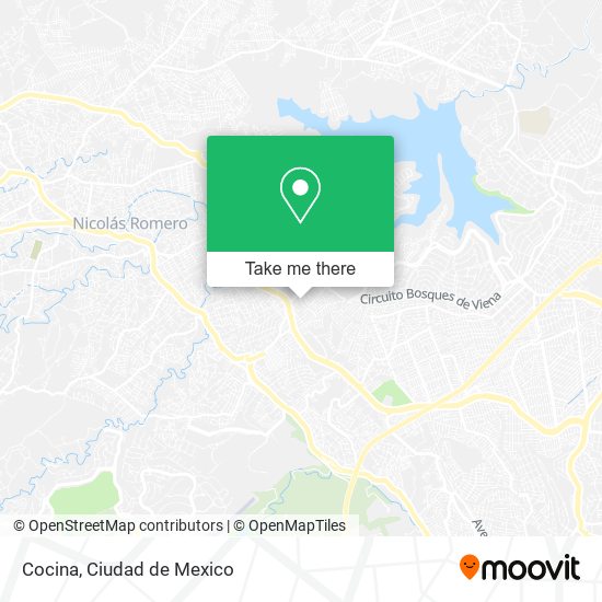 Mapa de Cocina