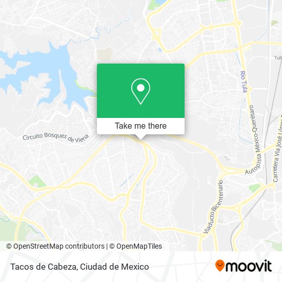 Mapa de Tacos de Cabeza