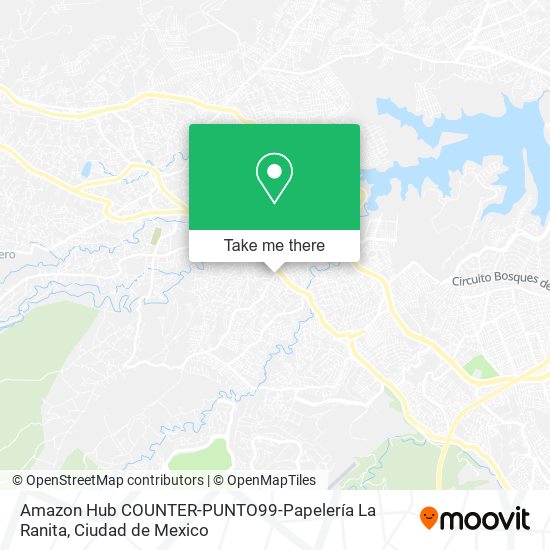 Mapa de Amazon Hub COUNTER-PUNTO99-Papelería La Ranita