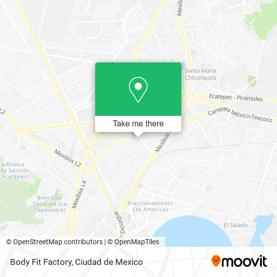Body Fit Factory map