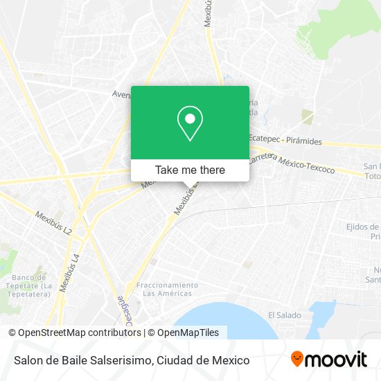 Salon de Baile Salserisimo map