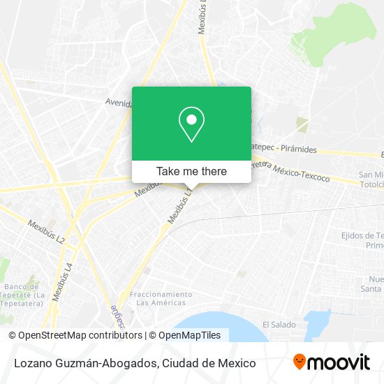 Lozano Guzmán-Abogados map
