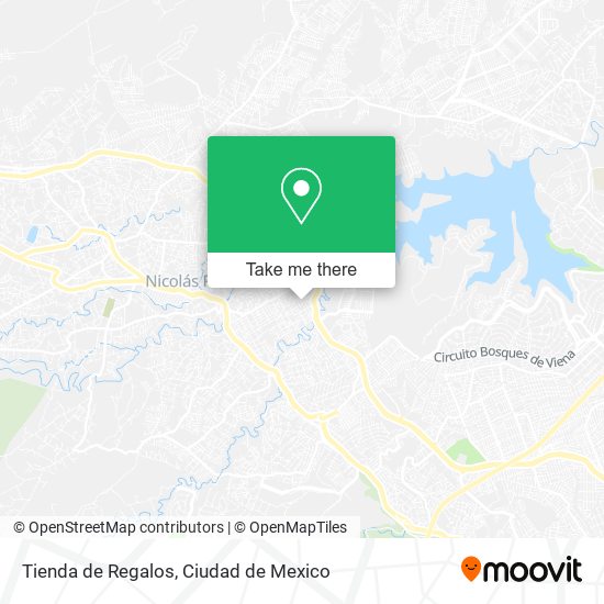 Mapa de Tienda de Regalos