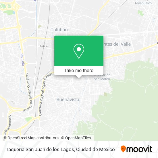 Mapa de Taquería San Juan de los Lagos